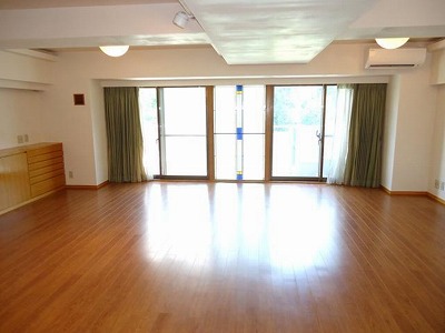 新宿区西早稲田3丁目楽器可(防音・グランドピアノ・弦・管楽器・声楽)マンション リビング