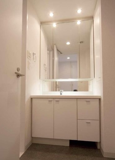 港区芝浦2丁目楽器可（ピアノ）マンション 洗面所