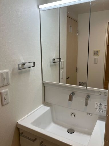 港区白金台4丁目楽器可（ピアノ）マンション 洗面所