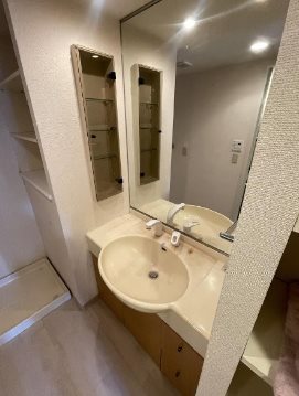 渋谷区本町3丁目楽器可（ピアノ）マンション 洗面所
