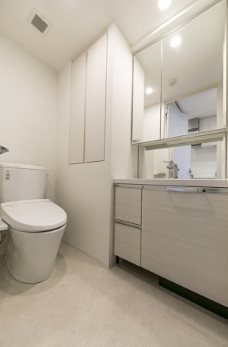 中央区築地3丁目楽器可（ピアノ）マンション トイレ