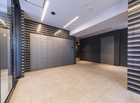 中央区築地3丁目楽器可（ピアノ）マンション エントランス