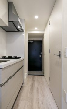 中央区築地3丁目楽器可（ピアノ）マンション キッチン