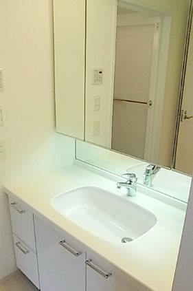 世田谷区用賀1丁目楽器可（ピアノ）マンション 洗面所