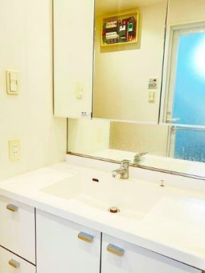 新宿区四谷4丁目楽器可（電子ピアノ）マンション 洗面所