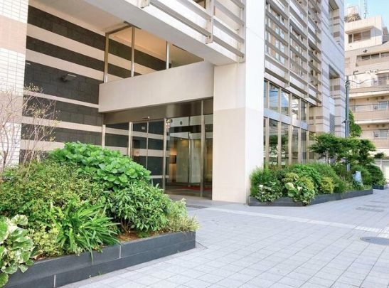 新宿区四谷4丁目楽器可（電子ピアノ）マンション エントランス