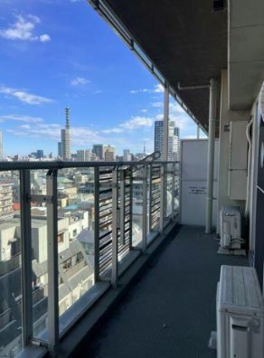 新宿区四谷4丁目楽器可（電子ピアノ）マンション ベランダ