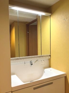 世田谷区桜2丁目楽器可（電子ピアノ）マンション 洗面所