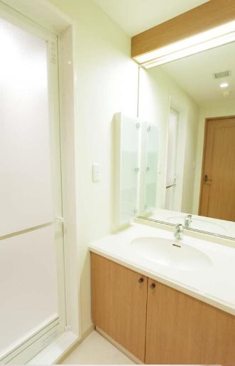 渋谷区恵比寿4丁目楽器可（ピアノ）マンション 洗面所