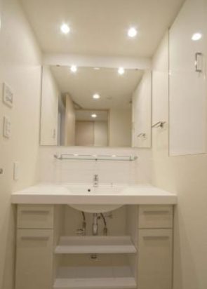 江東区豊洲1丁目楽器可（ピアノ）マンション 洗面所