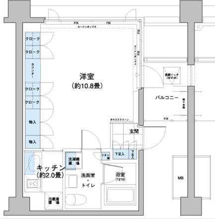 世田谷区砧2丁目楽器可（ピアノ）マンション 間取り