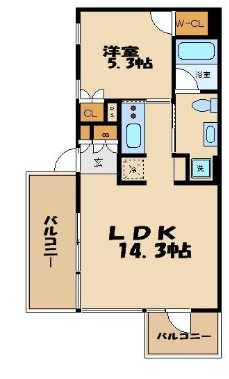 世田谷区砧2丁目楽器可（ピアノ）マンション 間取り