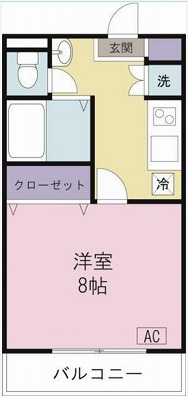 【8:30～23:00演奏可能】ラフィーネ溝ノ口 間取り