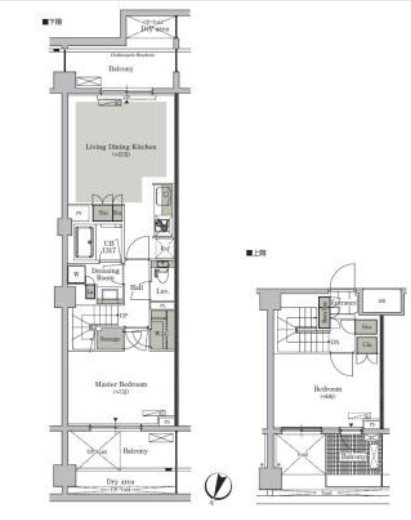 北区西ケ原4丁目楽器可（ピアノ）マンション 間取り