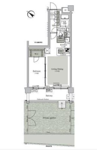 北区西ケ原4丁目楽器可（ピアノ）マンション 間取り