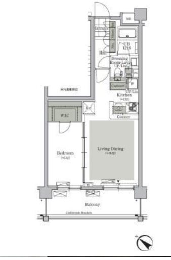 北区西ケ原4丁目楽器可（ピアノ）マンション 間取り