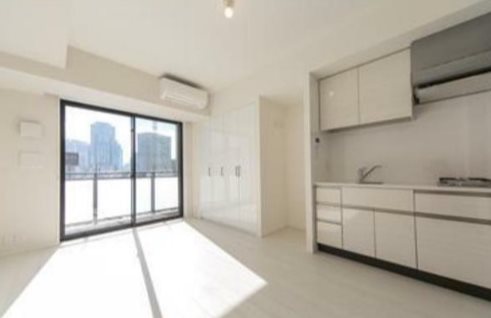 港区赤坂3丁目楽器可（ピアノ）マンション リビング