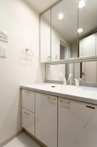 目黒区下目黒2丁目楽器可（ピアノ）マンション 洗面所
