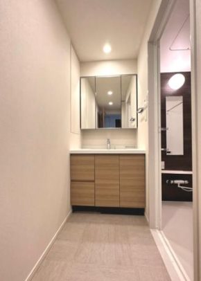 墨田区錦糸4丁目楽器可（ピアノ）マンション 洗面所