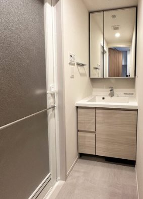 墨田区錦糸4丁目楽器可（ピアノ）マンション 洗面所