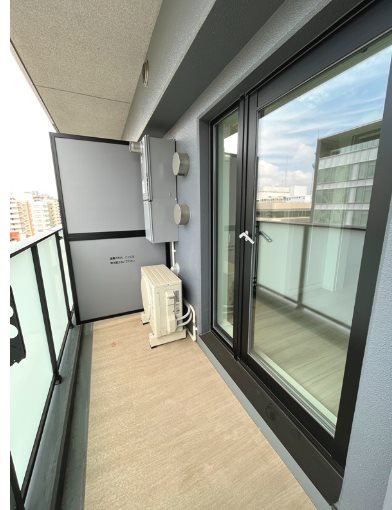 墨田区緑1丁目楽器可（ピアノ）マンション ベランダ