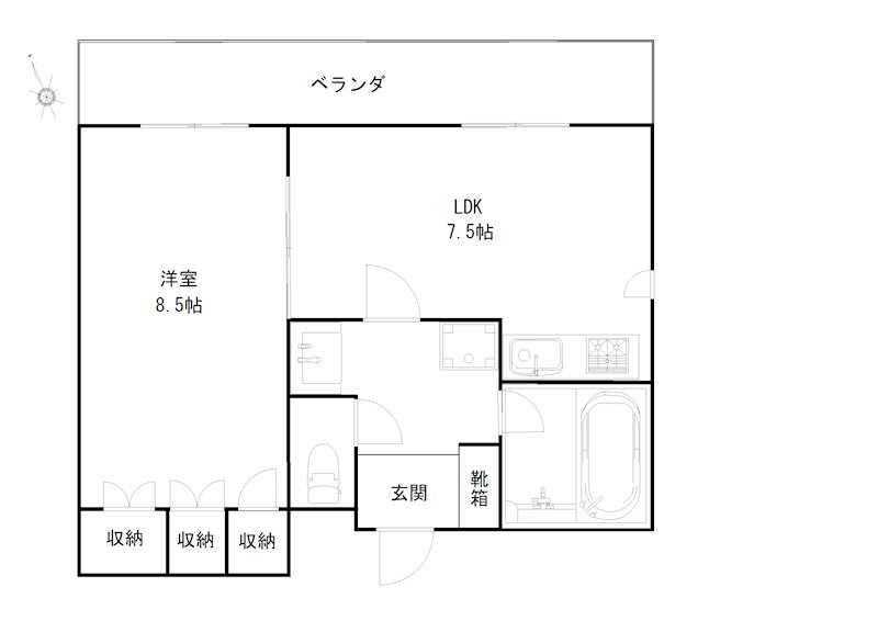 練馬区豊玉中2丁目音楽教室楽器可（グランドピアノ・弦楽器・声楽・管楽器）マンション 間取り