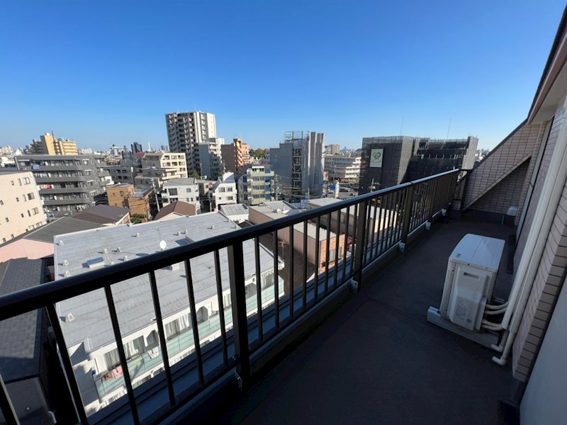 練馬区豊玉中2丁目音楽教室楽器可（グランドピアノ・弦楽器・声楽・管楽器）マンション ベランダ