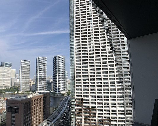 勝どきザ・タワー ベランダ