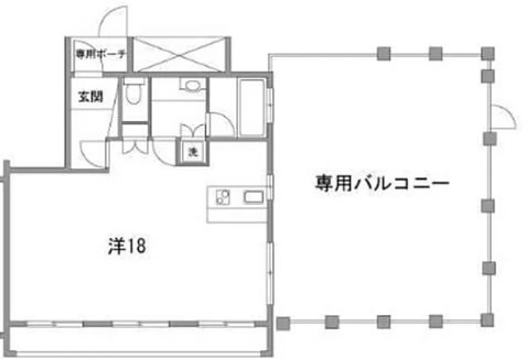 世田谷区赤堤1丁目楽器可(防音・グランドピアノ・弦・管楽器・声楽)マンション 間取り