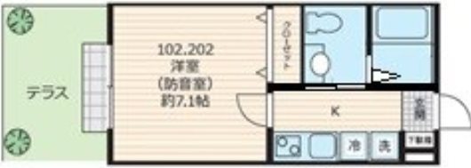 世田谷区南烏山5丁目楽器可（防音・グランドピアノ・弦管楽器・声楽）マンション 間取り