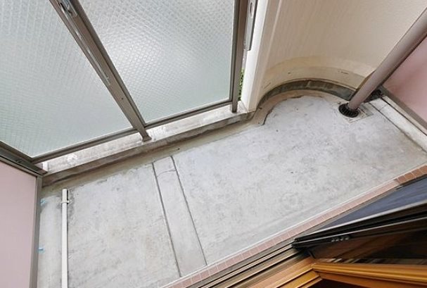 川崎市中原区下小田中3丁目楽器可(電子ピアノ)マンション ベランダ