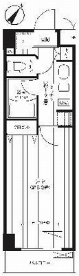 杉並区荻窪５丁目楽器可（ピアノ・弦楽器）マンション 間取り