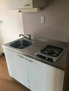 練馬区桜台1丁目楽器可（防音・グランドピアノ・弦・管楽器・声楽）女性専用マンション キッチン