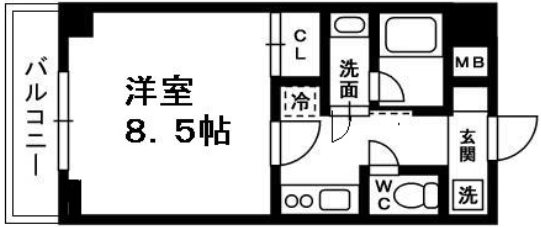 杉並区上高井戸１丁目楽器可(グランドピアノ・管・弦楽器・声楽)マンション 間取り