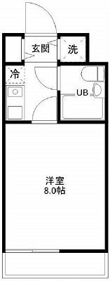 練馬区谷原2丁目楽器可(防音・グランドピアノ・弦・管楽器・声楽)マンション　 間取り