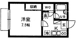 足立区弘道1丁目楽器可(防音・24時間演奏・グランドピアノ・弦・管楽器・声楽)女性限定マンション 間取り