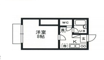 足立区弘道1丁目楽器可(防音・24時間演奏・グランドピアノ・弦・管楽器・声楽)女性限定マンション 間取り