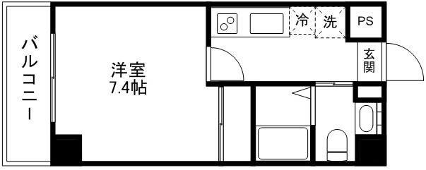 台東区北上野1丁目楽器可（グランドピアノ・弦/管楽器・声楽）マンション 間取り