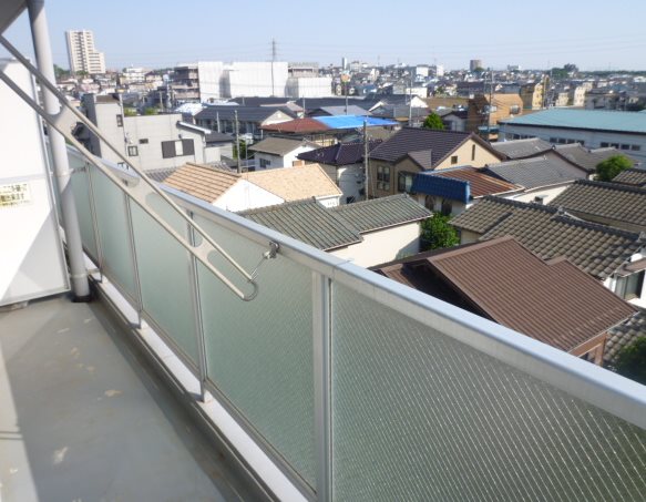 朝霞市溝沼3丁目楽器可(グランドピアノ・弦・管・打楽器・声楽)マンション ベランダ