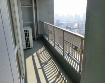 中央区晴海1丁目楽器可（ピアノ）マンション ベランダ