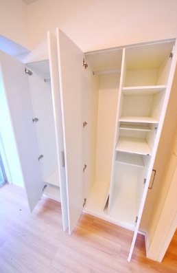 横浜市中区相生町3丁目楽器可（ピアノ）マンション 収納