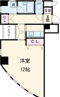 立川市柴崎町2丁目楽器可(ピアノ・管・弦楽器、声楽、DTM)マンション 間取り