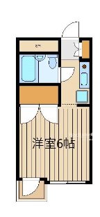 豊島区西池袋5丁目楽器可(ピアノ)マンション 間取り