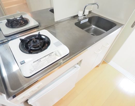 調布市若葉町2丁目楽器可（防音・ピアノ・弦/管楽器・声楽・DTM）女性専用マンション キッチン