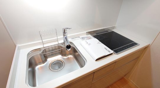 三鷹市新川4丁目楽器可（防音・グランドピアノ・弦・管楽器・声楽）マンション キッチン