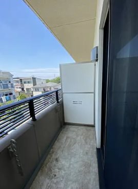 川崎市多摩区宿河原6丁目楽器可（グランドピアノ・木・弦楽器、DTM）マンション ベランダ