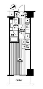 北区王子5丁目楽器可（ピアノ）マンション 間取り