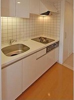 江東区亀戸7丁目楽器可（ピアノ）マンション キッチン
