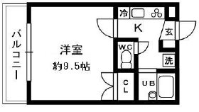 練馬区旭丘2丁目楽器可(防音・グランドピアノ・弦・管楽器・声楽)マンション 間取り