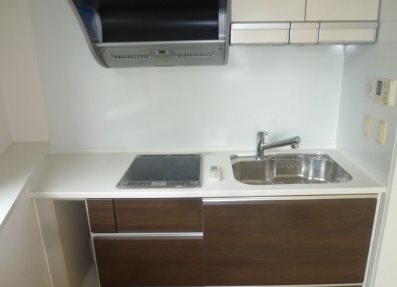 新宿区余丁町楽器可（ピアノ）マンション キッチン